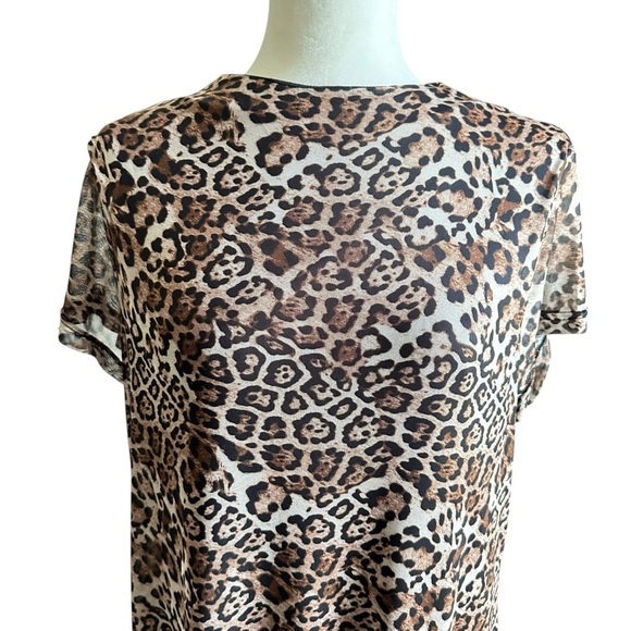 J for Justify Leopard Print Sheath Dress – Size 2X - Picture 4 of 9